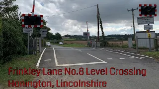 Frinkley Lane No.8 Level Crossing (10/09/2019)