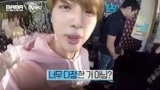 [2015MAMAxMPD] BTS Jin birthday hidden camera Jin's surprise party 151210