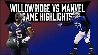 Fort Bend Willowridge vs Manvel - 2019 Week 10 Football Highlights