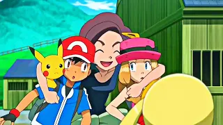 Ash meets Serena Mom for first time ! | Pokémon XY | Pokémon XYZ | Serena Best Moments