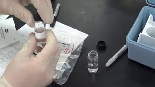 Chlorine HACH Kit Colorimetric Method