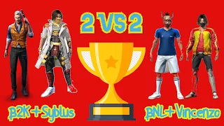 B2K + Syblus  VS BNL + Vincenzo who will win  ?