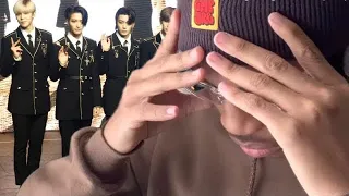 reacting and unboxing a Kpop group I know nothing about.. | ateez