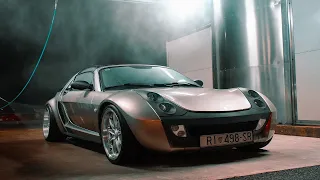 2003 Smart Roadster - POV Night Drive