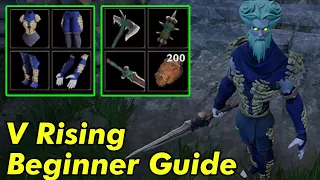 V Rising Beginner Guide | Your First 60 Minutes