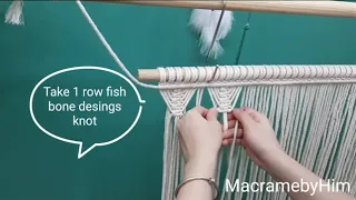 DIY Macrame Curtain -Super easy, fast /Hướng dẫn thắt rèm macrame cực xinh, siêu nhanh