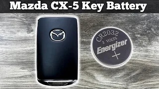 2020 - 2023 Mazda CX-5 Key Fob Battery Replacement - How To Replace Or Change CX5 Remote Batteries