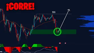 ¡BITCOIN RETROCEDE A **ZONA IMPORTANTE**! 😱 Analisis con estrategia de TRADINGLATINO