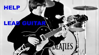 Beatles sound making  " Help "  Lead  Guitar