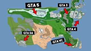 Every GTA City in One Game! GTA U.S.A Mod - The Biggest GTA Map Ever (Whole USA in One Game)