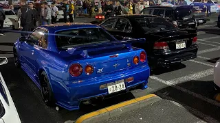 POV DAIKOKU CAR MEET FRIDAY NIGHT - SHIBUYA SKY CROSSING | 4K 60FPS | JAPAN DAY 3 PT 2