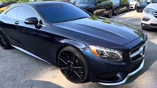 2016 Mercedes Benz S550 4Matic w/ Magic Sky