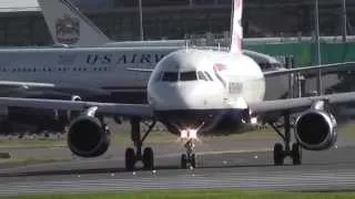 British Airways G-EUOC Airbus A319-131 Takeoff at Dublin