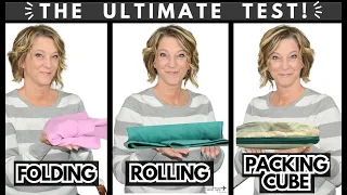 Packing Method: Folding Versus Rolling Versus Packing Cubes! Which is the best?