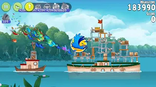 Angry Birds Rio Blossom river All levels