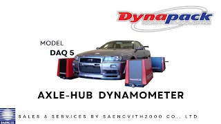 เครื่องทดสอบสมรรถนะยานยนต์ชนิดวัดที่แกนล้อ (Axle-Hub Dynamometer) ยี่ห้อ Dynapack by Saengvith2000