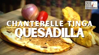Chanterelle Tinga Quesadilla | Wild in the Kitchen