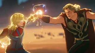 Captain Marvel VS Thor | What If...? Episode 7