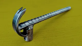 Not many people know about iron bending tools from professional welders || KaKa Welding