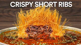 Deep Fried Crispy CRUNCHY SHORT RIBS!