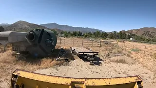 Sand for round pen for the horses