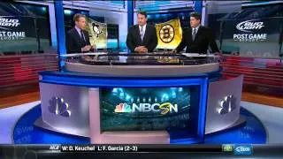 NBC Sports Post Game Report. 6/5/13 Pittsburgh Penguins vs Boston Bruins NHL Hockey