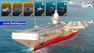 CN Type 004 With June Battlepass Equipment in Action 🔥- Modern Warships Gameplay