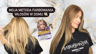 Farbowanie włosów w domu! Loreal 8.11- moja metoda 🦄