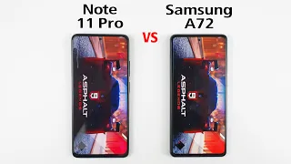 Redmi Note 11 Pro vs Samsung Galaxy A72 | SPEED TEST!