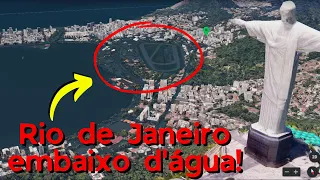 O que aconteceria com a cidade do Rio de Janeiro se o nível do mar subisse???