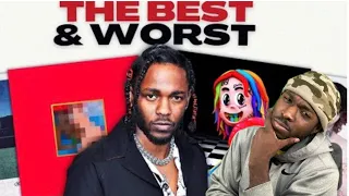 The BEST & WORST Rap ALBUM in every year from 2010-2020…