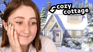 redeeming myself with a better christmas cottage build attempt