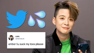 Amber Liu Reads Thirst Tweets