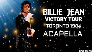 Michael Jackson BILLIE JEAN Victory Tour 1984 "ACAPELLA"