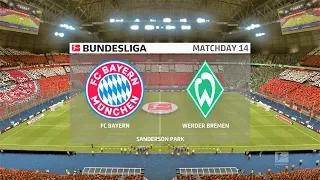 Bayern Munich vs. Werder Bremen | German Bundesliga - Full Match & Gameplay (FIFA 20 )