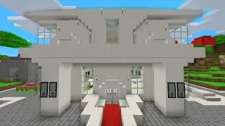 I built my dream house in minecraft (mansion tour)