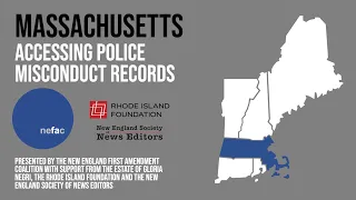Massachusetts: Accessing Police Misconduct Records