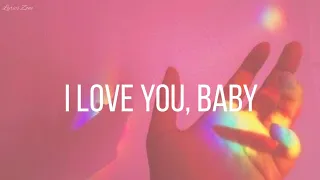 DJ Dark & Mentol - ily/ I love you baby (Lyrics) ft. Georgia Alaxendra