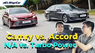 2020 Honda Accord 1.5 TC-P vs. Toyota Camry 2.5V Comparison Review, For RM 200k, Which to Pick?