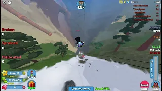 Roblox Broken Bones V jetpack is a bit too much once bought with no upgrades applied!