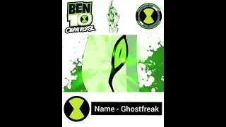 Ben 10 Omniverse Ghostfreak Alien Transformation #Shorts #YT #Ben_10_Shorts