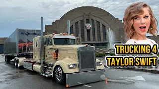 What it's LIKE to be a TRUCKER for the TAYLOR SWIFT TOUR