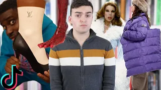 REACTING TO FASHION TIKTOK (2024 is gonna be a mess)