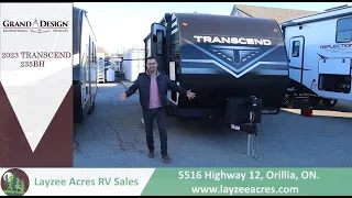 2023 Grand Design Transcend 235BH - Have you Lying about your Past! - Layzee Acres RV Sales