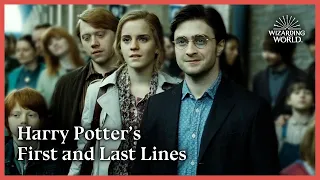 Harry's first and last lines | Supercut