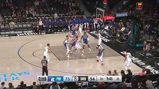 Ben Simmons spin and mid range jumper