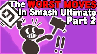 Every Character's WORST move! (part 2/3) - Super Smash Bros. Ultimate