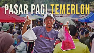 PEKAN SEHARI Di Temerloh Antara Pasar Pagi Paling Legend Di Malaysia | JOM JALAN-JALAN PASAR!