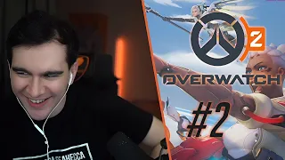 БРАТИШКИН ИГРАЕТ В Overwatch 2 С 89 СКВАДОМ #2