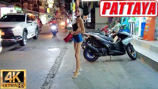 [4K] Pattaya Walk, Naklua, Beach Road, Soi Made in Thailand, Soi Buakhao